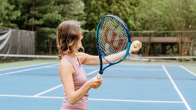 Outdoor Tennis Court