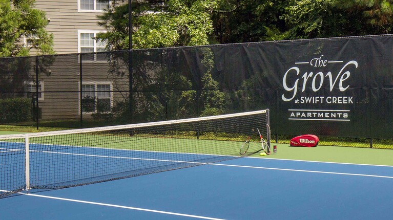 Outdoor Tennis Court