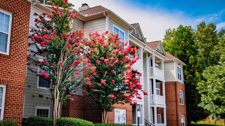 Beautiful Landscaping and Building Exteriors