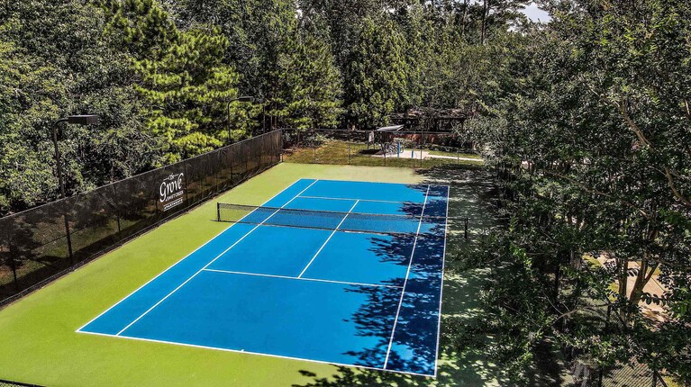 Outdoor Tennis Court