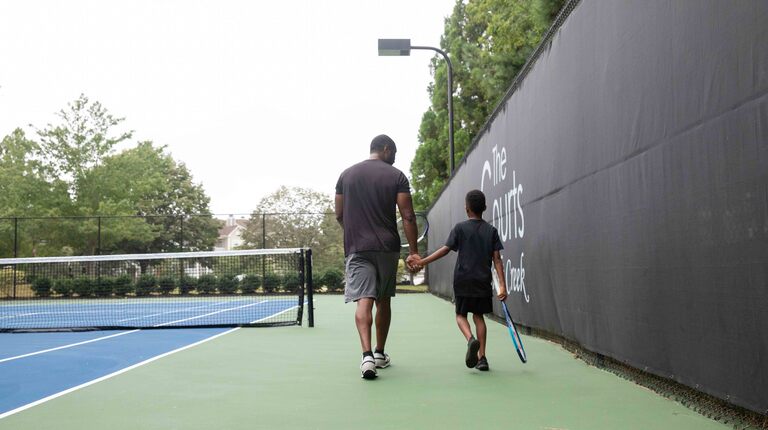 Outdoor Tennis Court